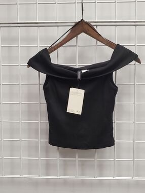 H&M Black Off-Shoulder Camisole